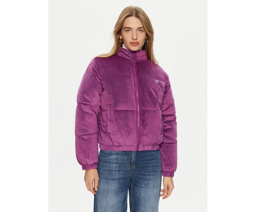 obrazek 1 Guess Kurtka zimowa V4BL03 KBXI2 Fioletowy Regular Fit