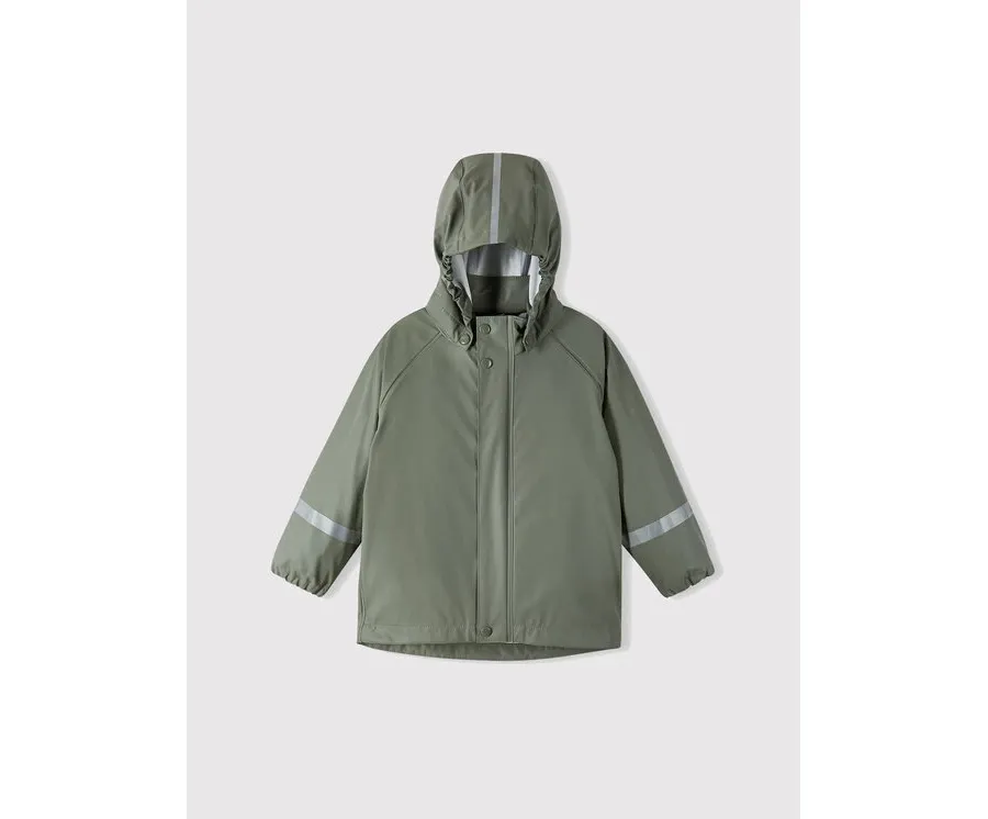 obrazek 1 Reima Kurtka przeciwdeszczowa Lampi 5100023A Zielony Regular Fit