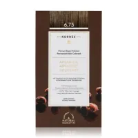 Zdjęcie KORRES Argain Oil Advanced Hair Colouring / Golden Cocoa 6.73 Farba do włosów 145 ml