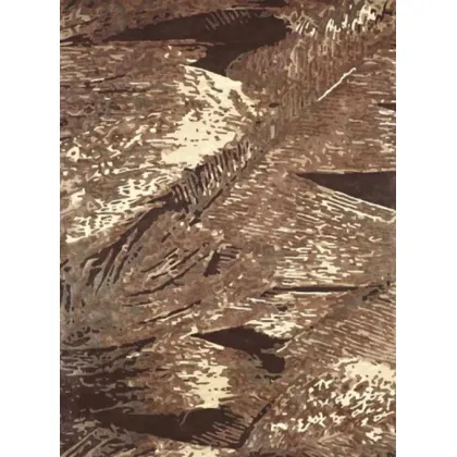 Zdjęcie Wysokiej jakości dywan Taupe Feathers