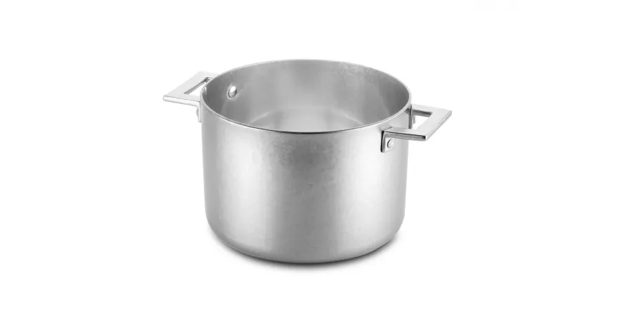 obrazek 2 Włoski głęboki garnek 24 cm ze stali nierdzewnej