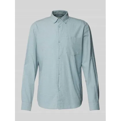 Zdjęcie Koszula casualowa o kroju shaped fit z delikatnym, wielokolorowym, fakturowanym wzorem