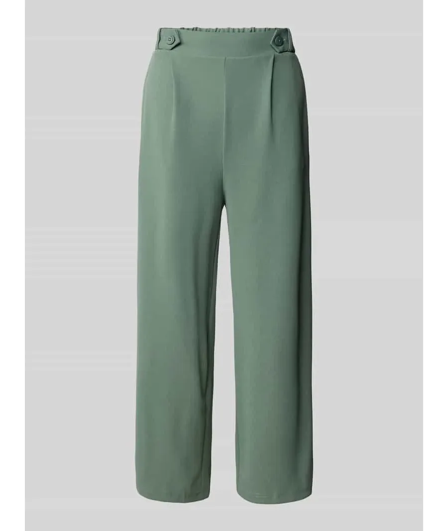 obrazek 1 Kuloty o kroju regular fit z zakładkami w pasie model ‘Jsy’