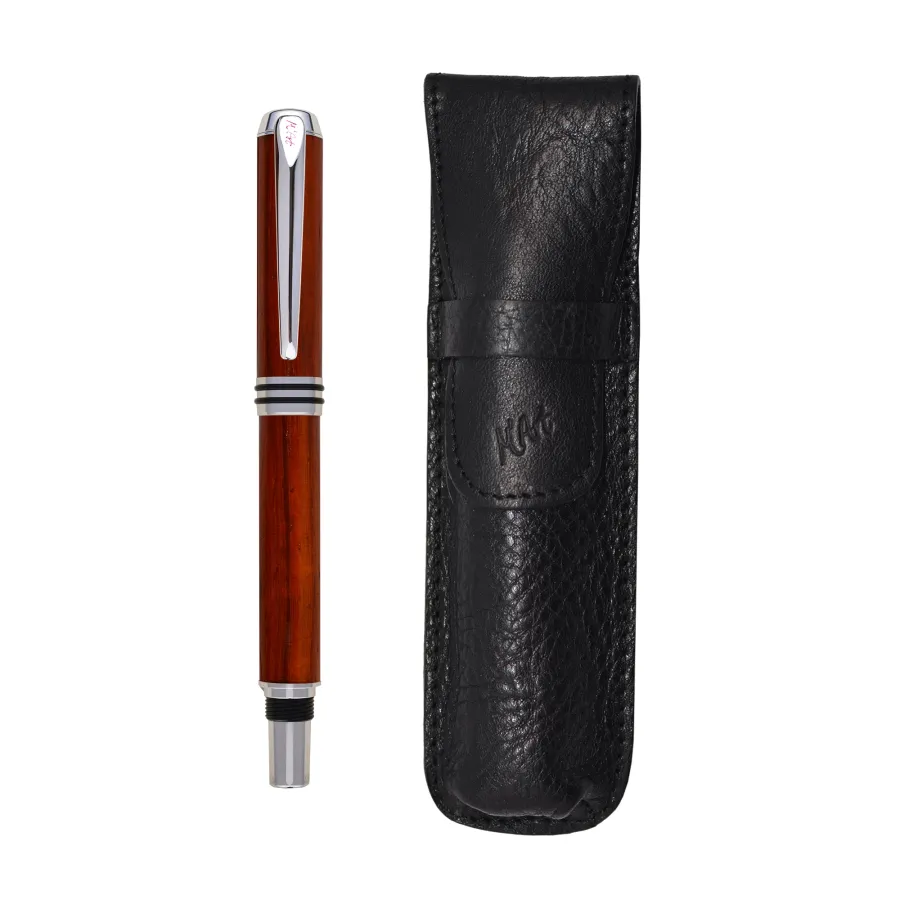 obrazek 2 Stylowy długopis z drewna Padouk - Antea Roller Padouk - M'Art