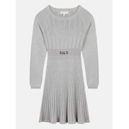 Zdjęcie MICHAEL KORS KIDS Sukienka dzianinowa R30169 M Szary Regular Fit
