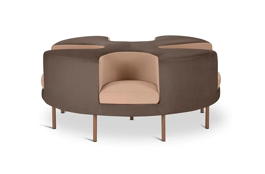 obrazek 4 Innowacyjna okrągła sofa Otto w stylu nowoczesnym