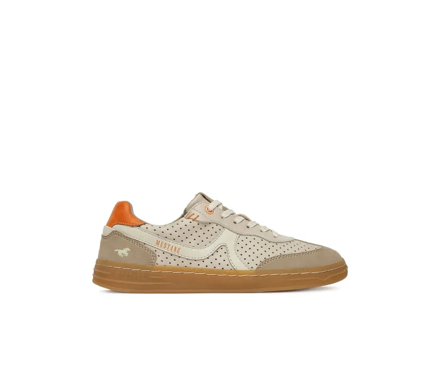 obrazek 1 Mustang Sneakersy 1511-302 Beżowy