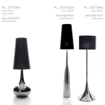 Picture Stylish standing black lamp 120cm, 170cm, 200cm