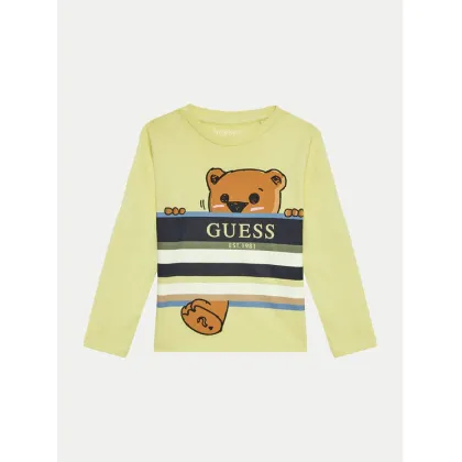 Zdjęcie Guess Bluzka N4BI24 I3Z13 Żółty Regular Fit