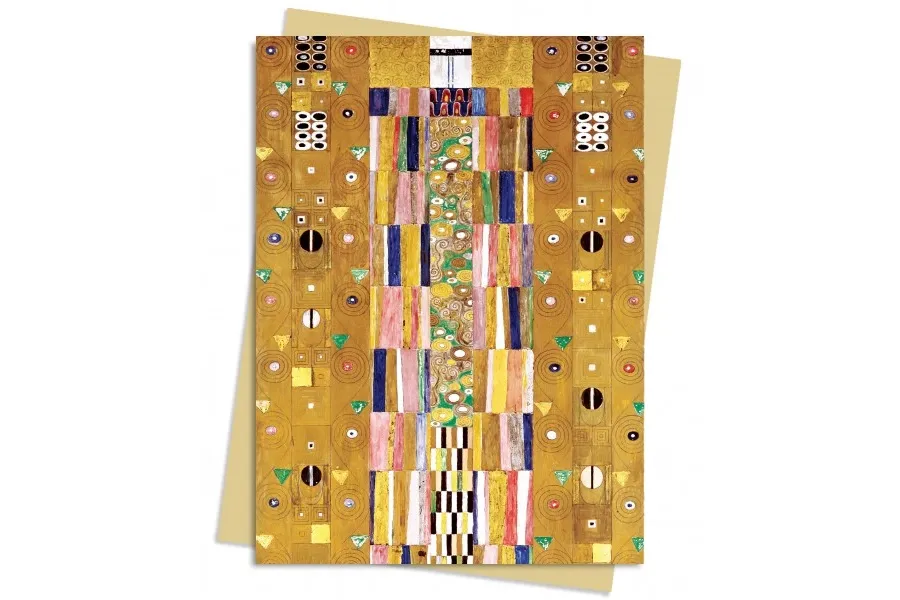obrazek 1 Pakiet kartek na życzenia (Klimt: Stoclet Fryz) - Flame Tree Publishing