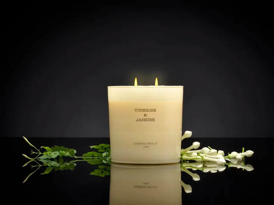 obrazek 1 Cereria Molla Świeca XL 600 gr. Tuberose and Jasmine