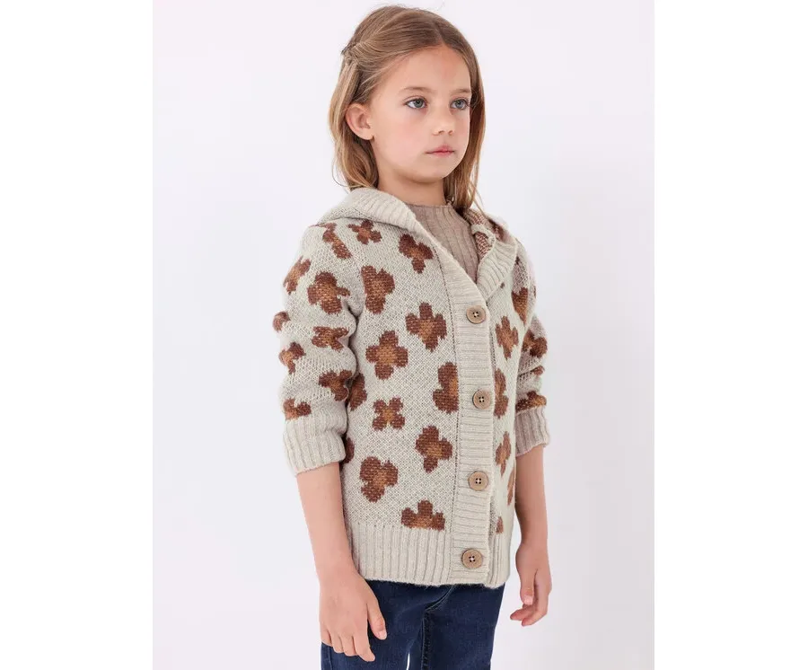 obrazek 1 Mayoral Kardigan 4.312 Brązowy Regular Fit