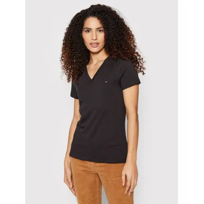 Zdjęcie Tommy Hilfiger T-Shirt Heritage Tee WW0WW24969 Czarny Regular Fit