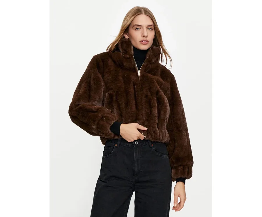 obrazek 1 Liu Jo Futro WF4223 E0946 Brązowy Regular Fit