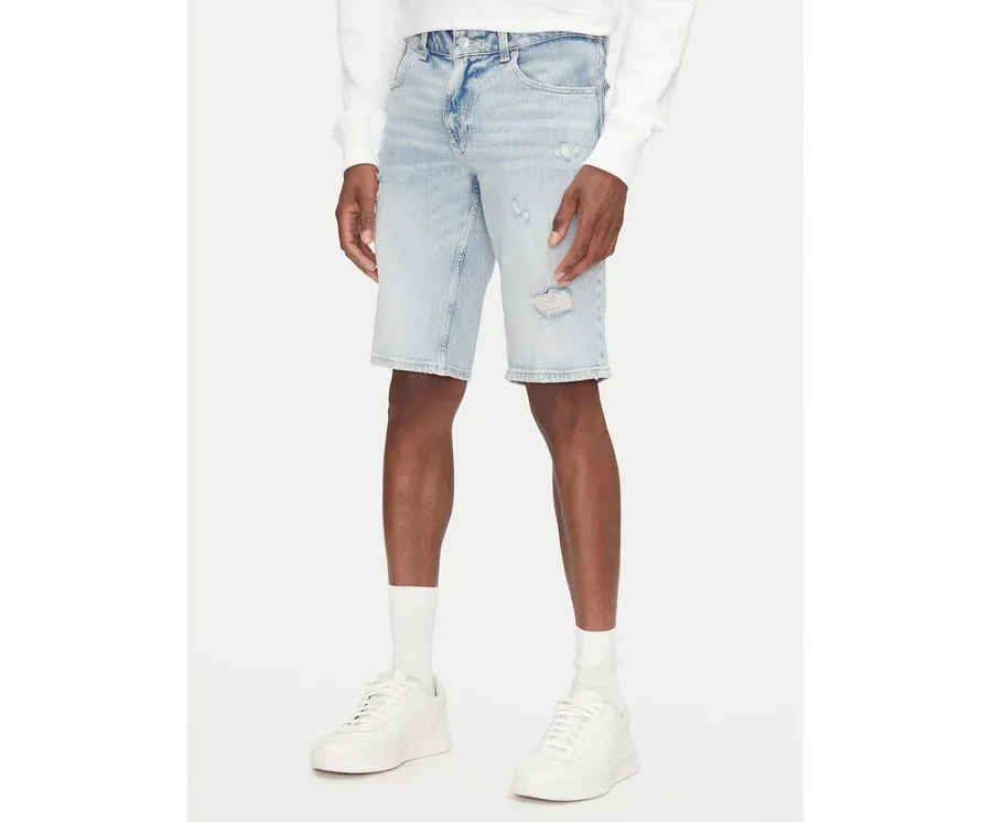 obrazek 1 Tommy Jeans Szorty jeansowe Ronnie DM0DM21300 Niebieski Regular Fit