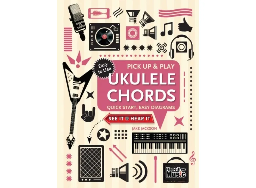 obrazek 1 Poradnik Akordy ukulele (naucz się i zagraj) - Flame Tree Publishing