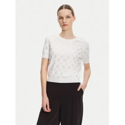 Zdjęcie Guess Sweter W5GR05 Z3D60 Biały Regular Fit