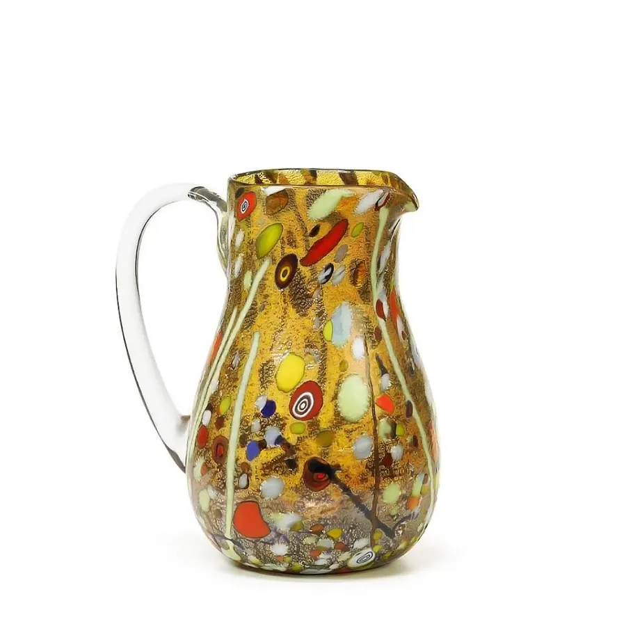 obrazek 1 Oryginalny dzbanek z włoskiego szkła murano (22 cm)