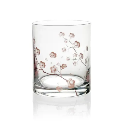 Zdjęcie Piękny stylowy włoski komplet 2 szklanek z pięknym zdobieniem – IVV