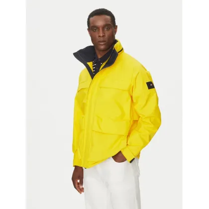 Zdjęcie Tommy Hilfiger Kurtka przejściowa Regatta Mid Length Jacket MW0MW39200 Żółty Loose Fit
