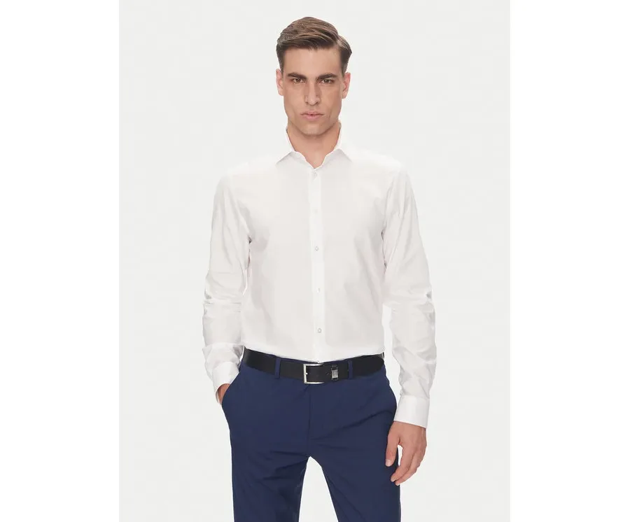 obrazek 1 Calvin Klein Koszula LV019EU021 Biały Regular Fit
