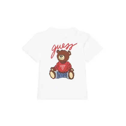 Zdjęcie Guess T-Shirt H4BT01 I3Z14 Biały Regular Fit