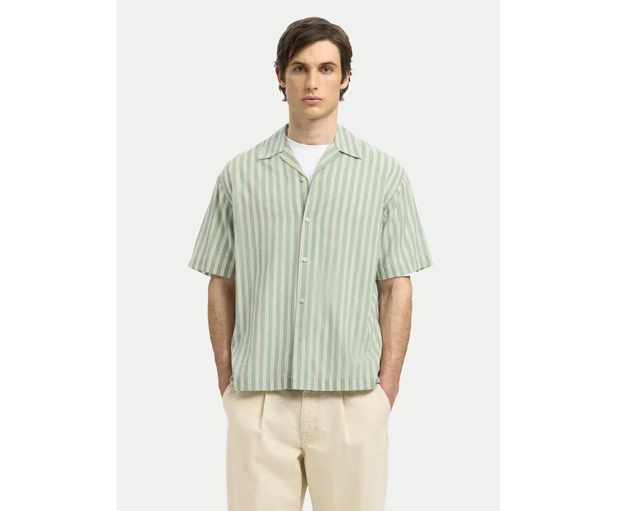 obrazek 1 Selected Homme Koszula 16091381 Zielony Relaxed Fit