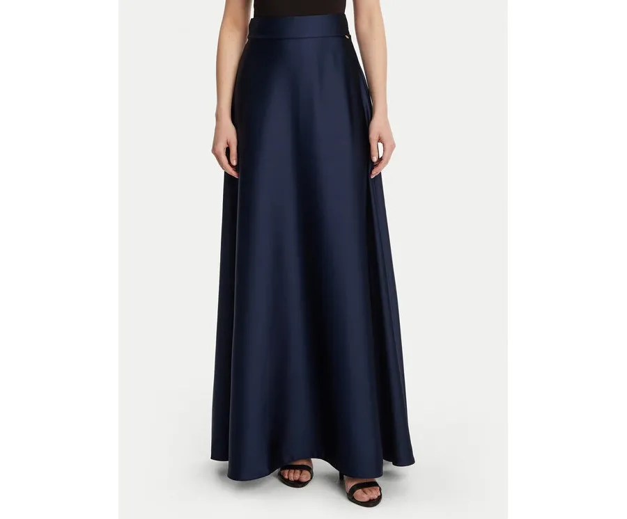 obrazek 1 Rinascimento Spódnica maxi CFC0122686003 Granatowy Regular Fit