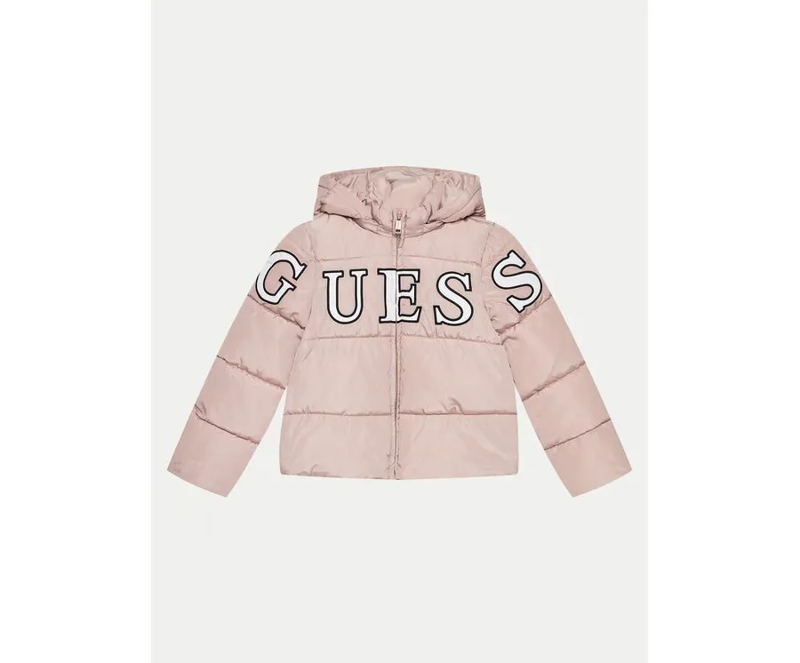 obrazek 1 Guess Kurtka puchowa J4BL26 WB240 Różowy Relaxed Fit