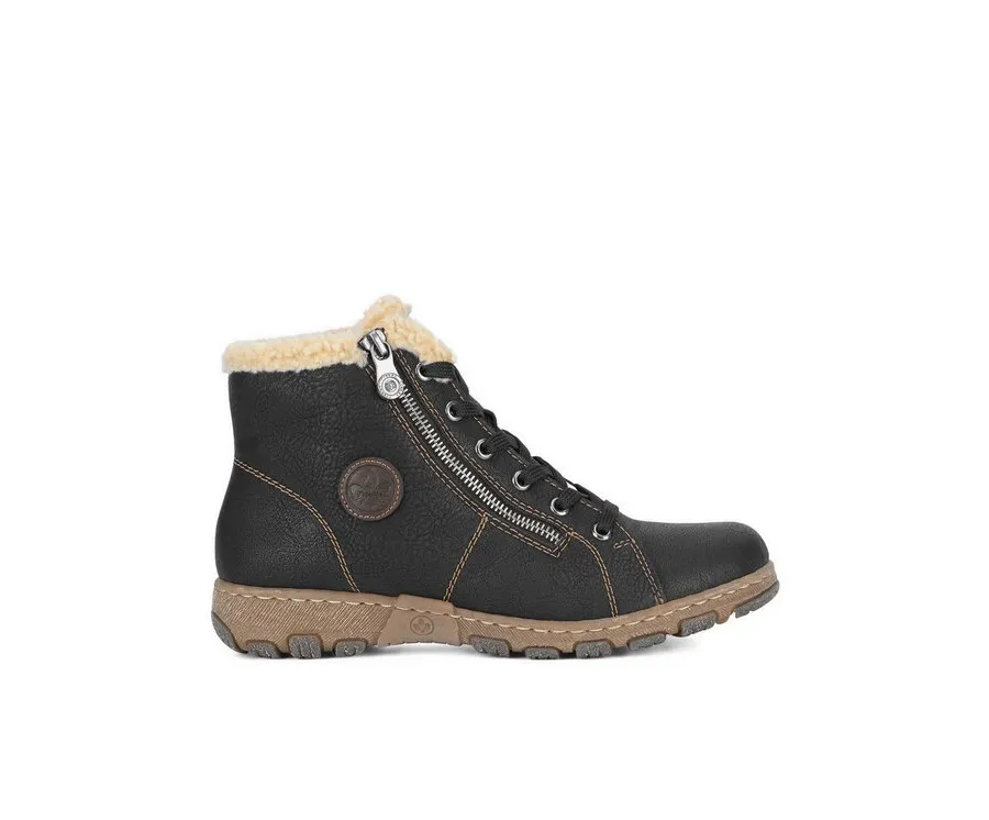 obrazek 1 Rieker Botki Z0121-00 Czarny