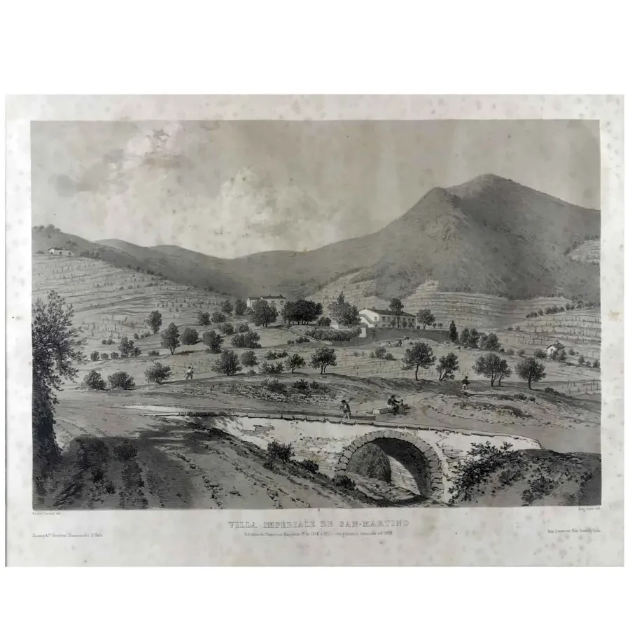 obrazek 2 Cesarska willa San Martino na wyspie Elba z XIX wieku