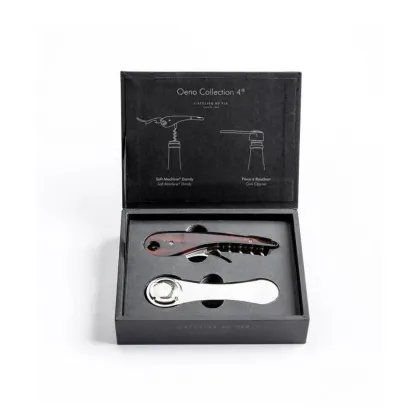 Zdjęcie Niezwykły zestaw korkociągów do wina i szampana Oeno