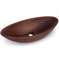 Picture Stunning 60 cm ORION SAPELLI washbasin, matte, natural varnish