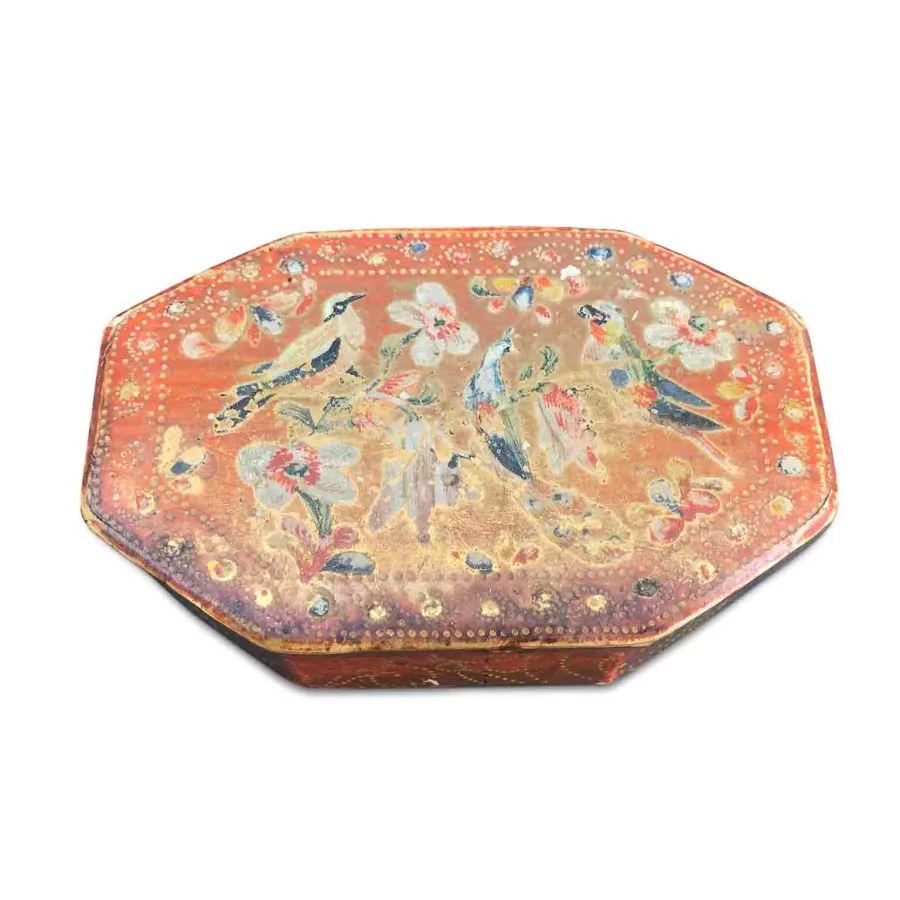 obrazek 1 Pudełko ze srebra antycznego XVIII w.