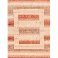 Picture A prestigious hand-woven earth-colored carpet from Iran - Jordan
