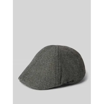 Zdjęcie Kaszkiet z naszywką z logo model ‘MR. MITCHELL’