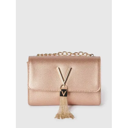 Zdjęcie Torebka na długim pasku z imitacji skóry model ‘Divina’