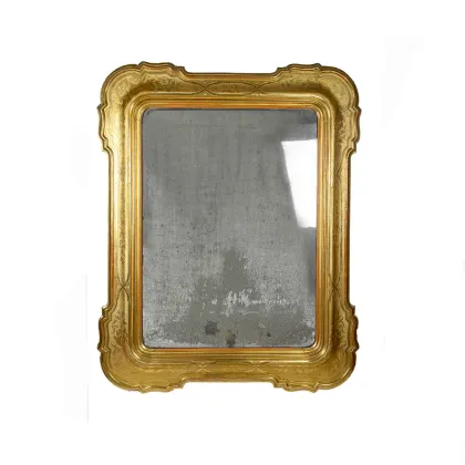 Zdjęcie 1800r. - Złote Lustro ze szkłem rtęciowym