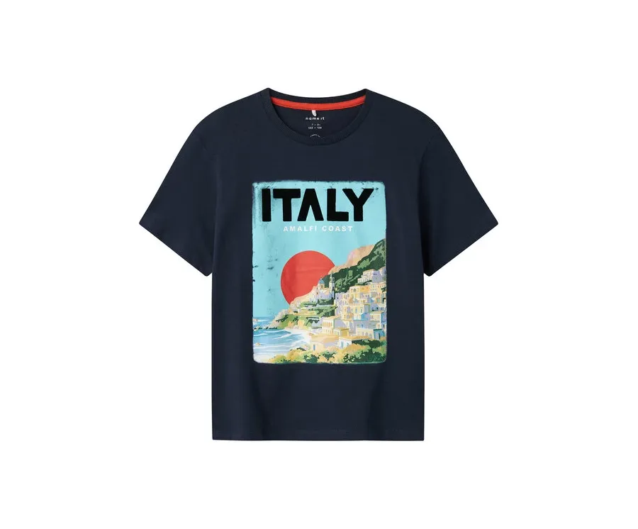 obrazek 1 NAME IT T-Shirt Famma 13241224 Granatowy Regular Fit