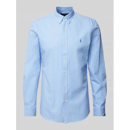 Zdjęcie Koszula casualowa o kroju slim fit z kołnierzykiem typu button down