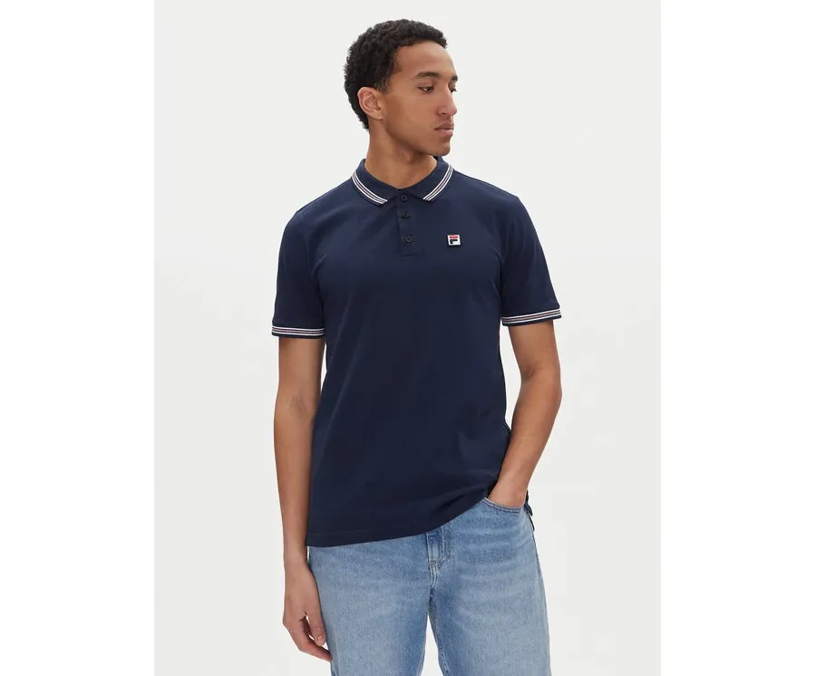 obrazek 1 Fila Polo Lubeek FAM0898 Granatowy Regular Fit
