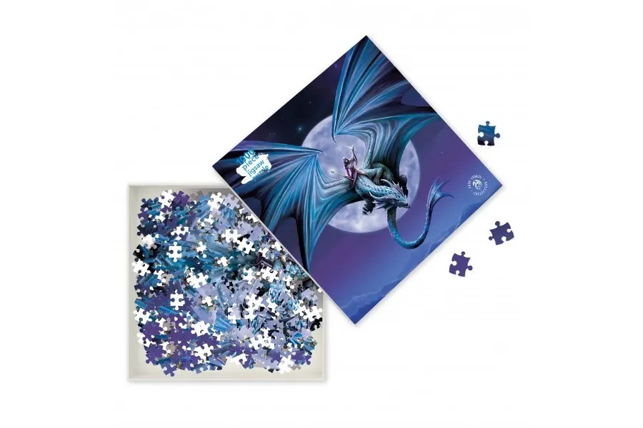 obrazek 2 Puzzle dla dorosłych Anne Stokes: Moonstone - Flame Tree Publishing