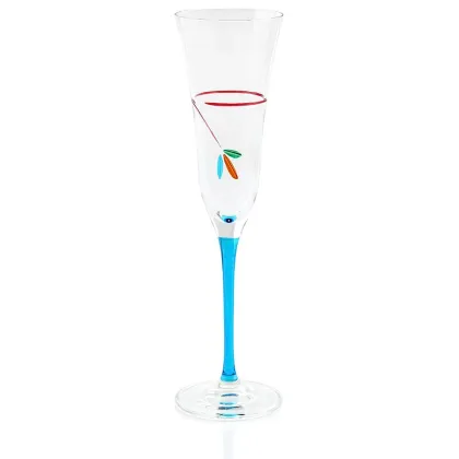 Zdjęcie Włoski komplet 6 kieliszków do degustacji szampana (170 ml)
