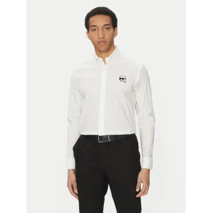 Zdjęcie KARL LAGERFELD Koszula 605911 552671 Biały Slim Fit