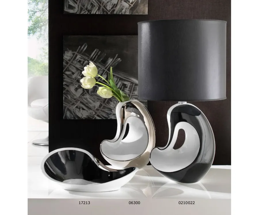 obrazek 2 Designerska misa dekoracyjna z porcelany MPM Porcellane