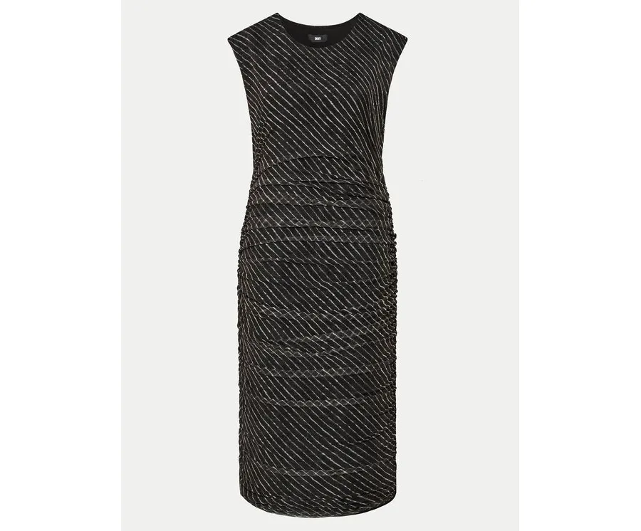 obrazek 1 DKNY Sukienka koktajlowa P4ADEWPO Czarny Regular Fit