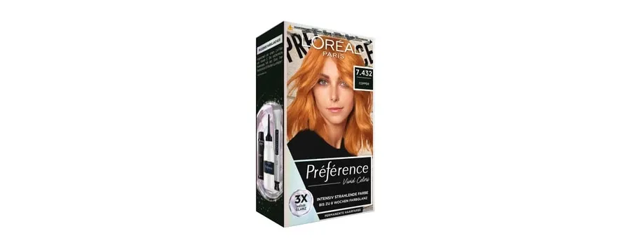 obrazek 1 L'Oréal Paris Préférence Vivid Colours Copper Farba do włosów 1 szt.