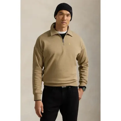 Zdjęcie Polo Ralph Lauren sweter bawełniany kolor beżowy 710961601