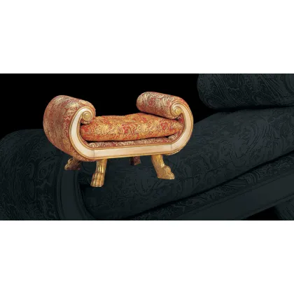 Zdjęcie Oryginalna ławka w stylu antycznym do salonu - Morello Gianpaolo
