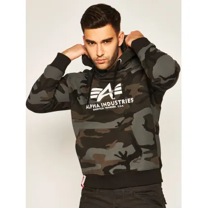 Zdjęcie Alpha Industries Bluza Basic 178312C Zielony Regular Fit